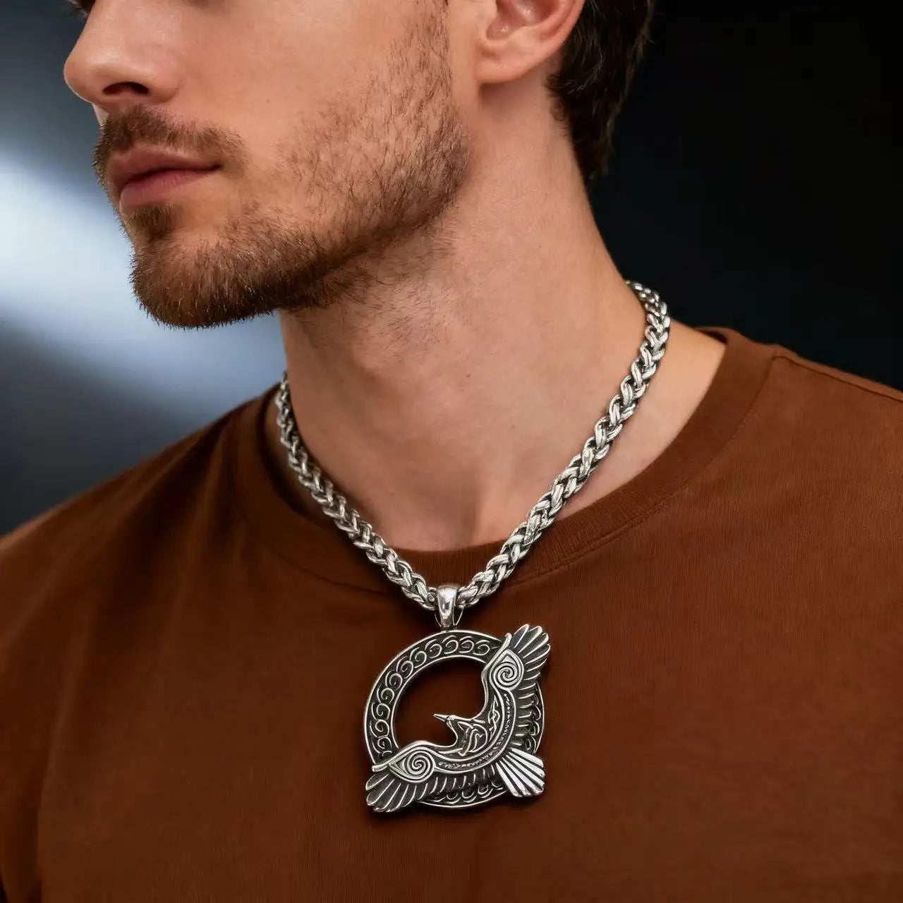 Crowforge Pandent Necklace