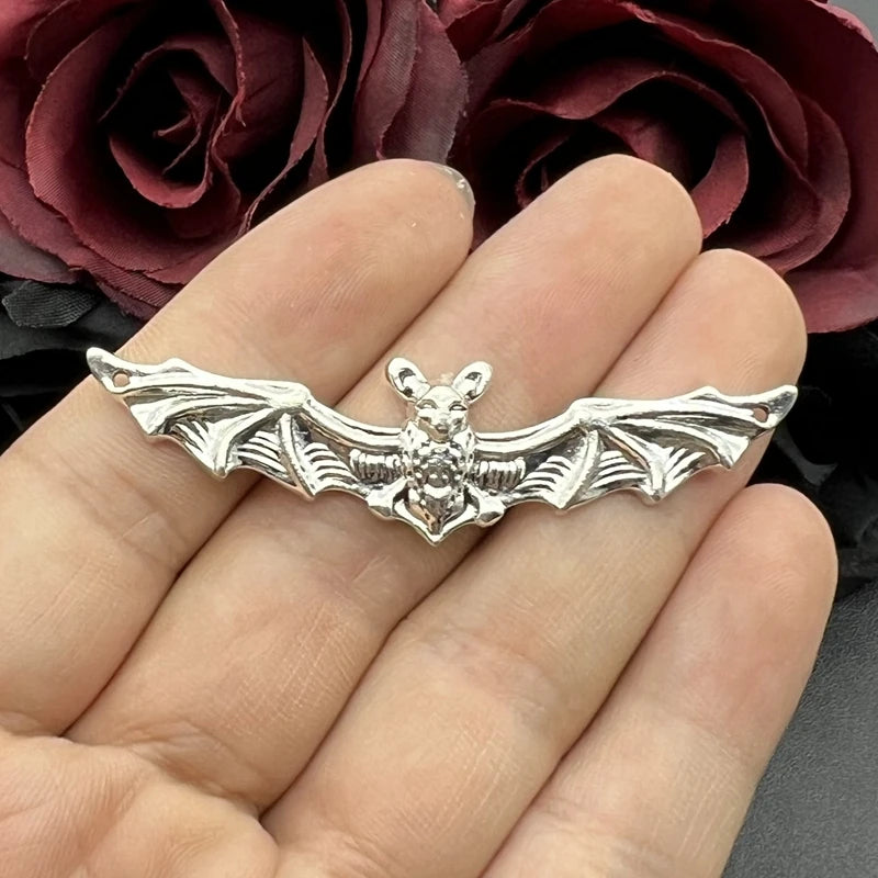 Bat Connector Charms Pendant Fit Jewelry