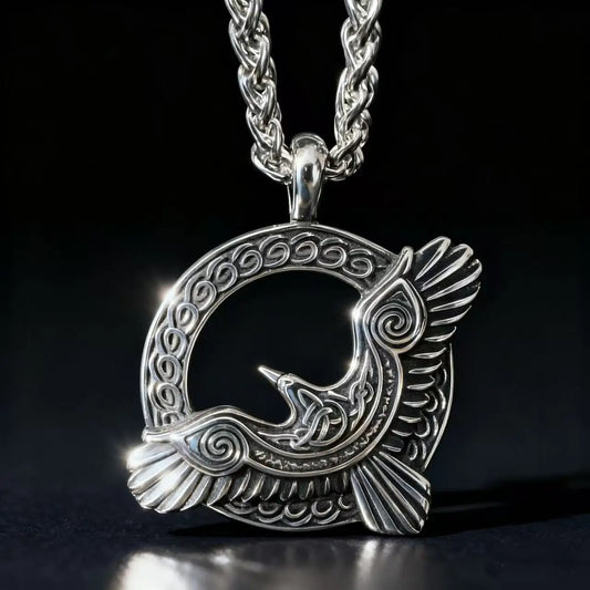 Crowforge Pandent Necklace