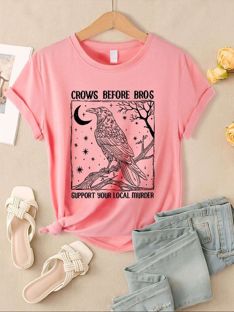 Crows Before Bros T-Shirt