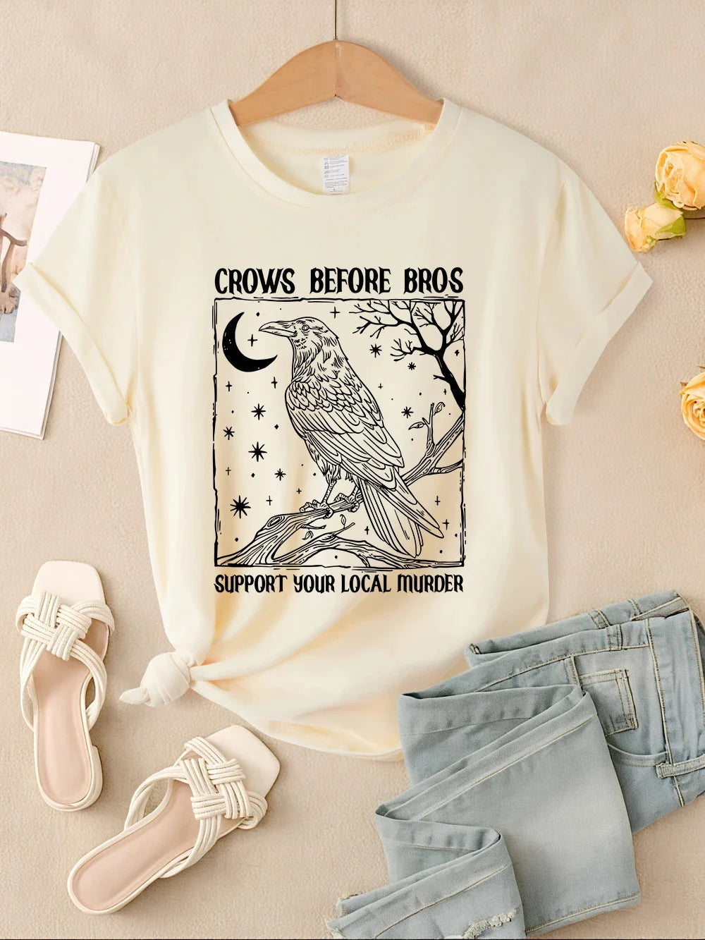 Crows Before Bros T-Shirt