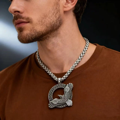 Crowforge Pandent Necklace