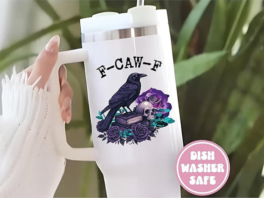 FCawF Raven Goth Tumbler