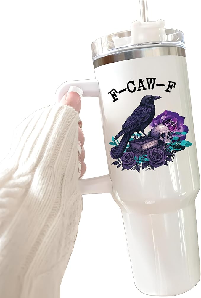 FCawF Raven Goth Tumbler