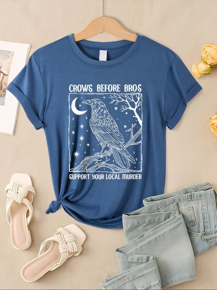 Crows Before Bros T-Shirt
