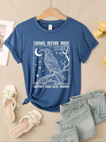 Crows Before Bros T-Shirt
