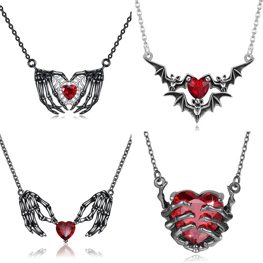 Bat Wings Pendant Necklace