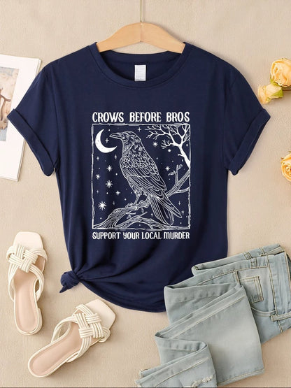 Crows Before Bros T-Shirt
